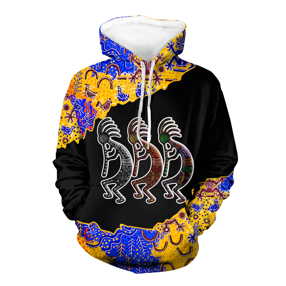 HD00086 Native American Pride  3D Hoodie