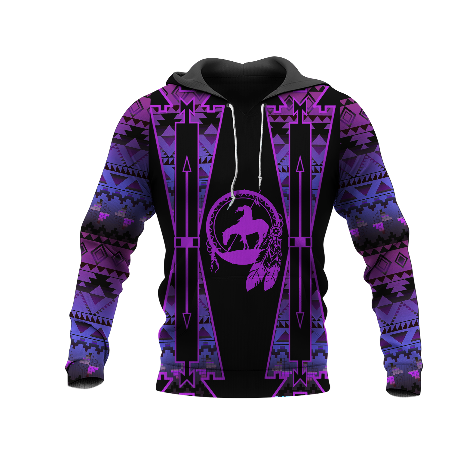 HD000452 Pattern Native Pride 3D Hoodie