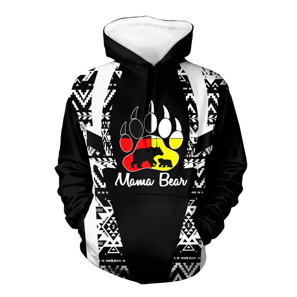 HD000453 Pattern Native Pride 3D Hoodie New
