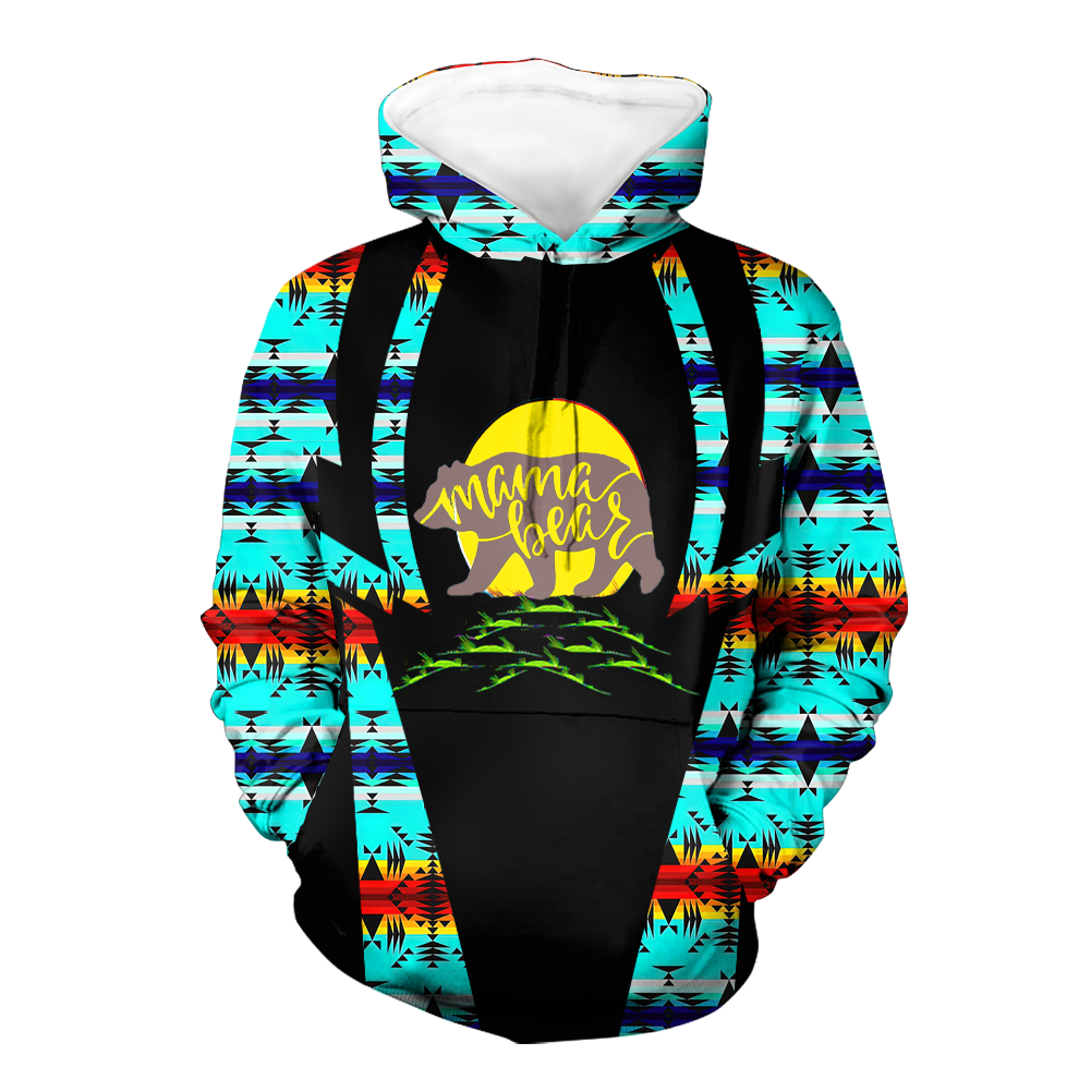 HD000473 Pattern Native Pride 3D Hoodie