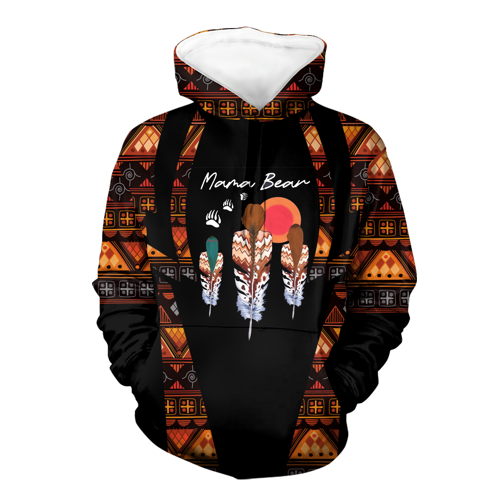 HD000468 Pattern Native Pride 3D Hoodie