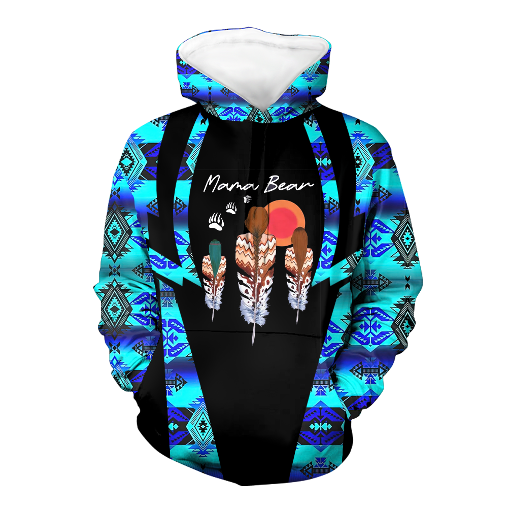 HD000464 Pattern Native Pride 3D Hoodie
