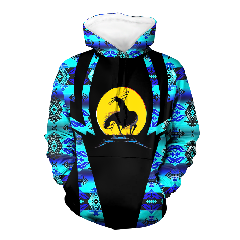HD000463 Pattern Native Pride 3D Hoodie