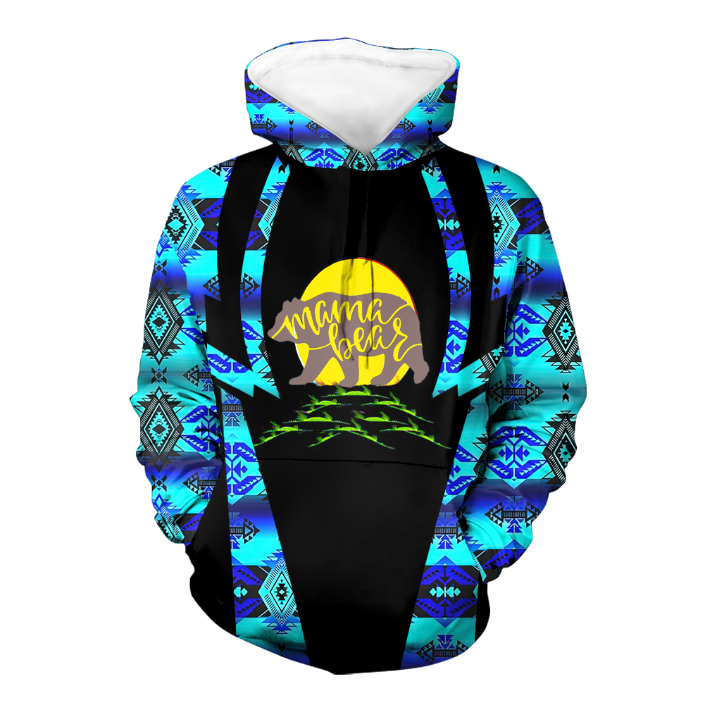 HD000461 Pattern Native Pride 3D Hoodie new
