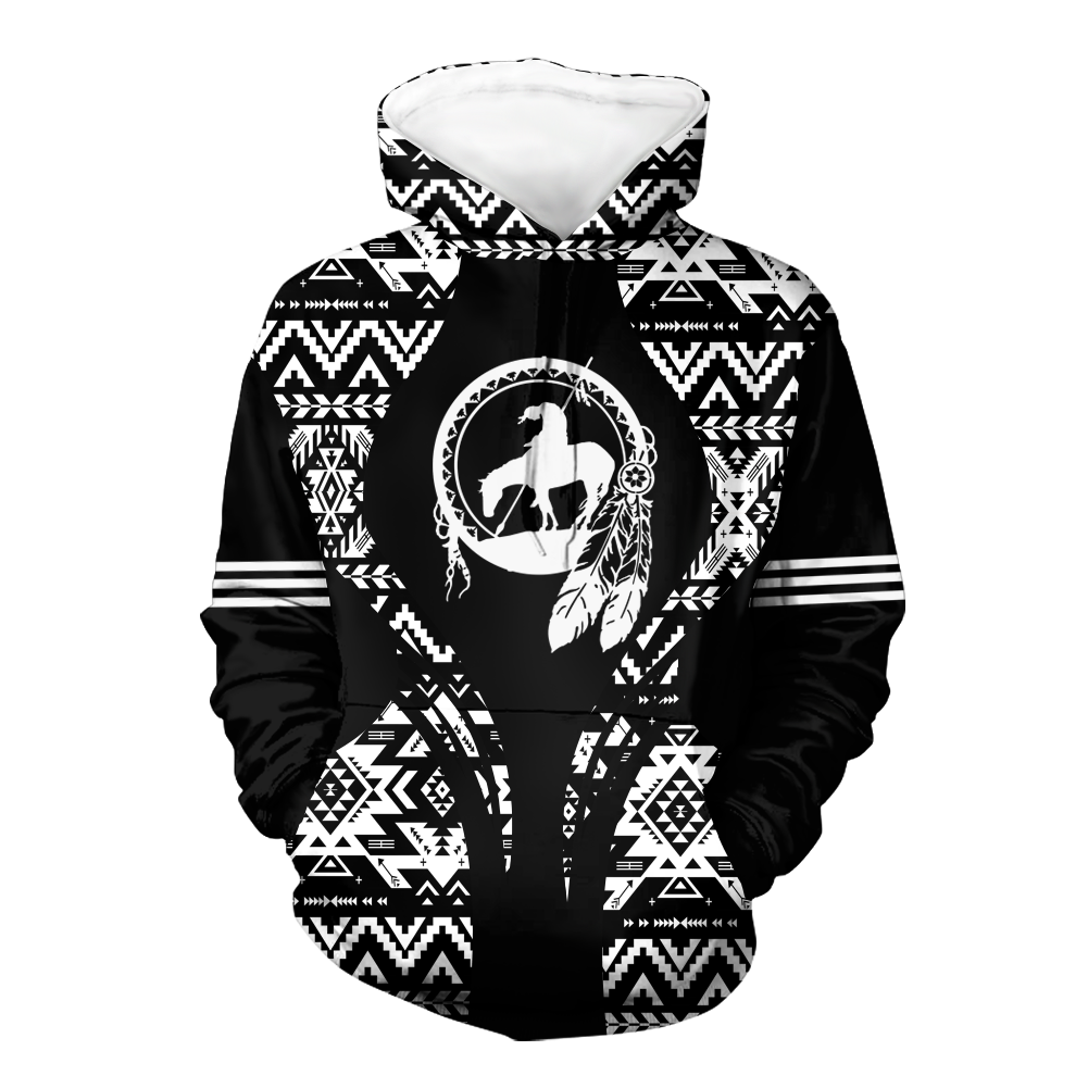 HD000478 Pattern Native Pride 3D Hoodie