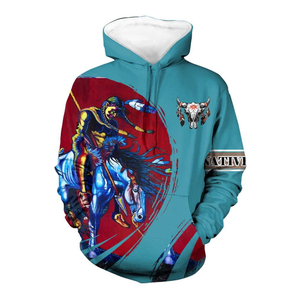 HD000526 Pattern Native Pride 3D Hoodie