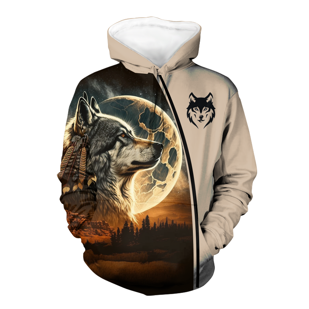 HD000533 Pattern Native Pride 3D Hoodie