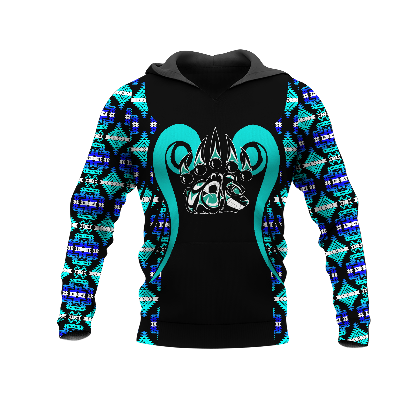HD0012080 Pattern Native Pride 3D Hoodie