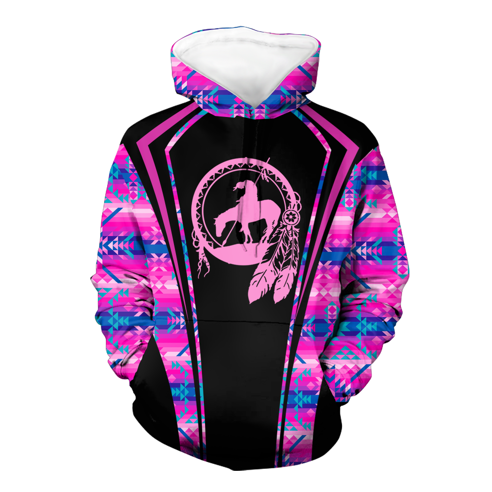 HD000590 Pattern Native Pride 3D Hoodie