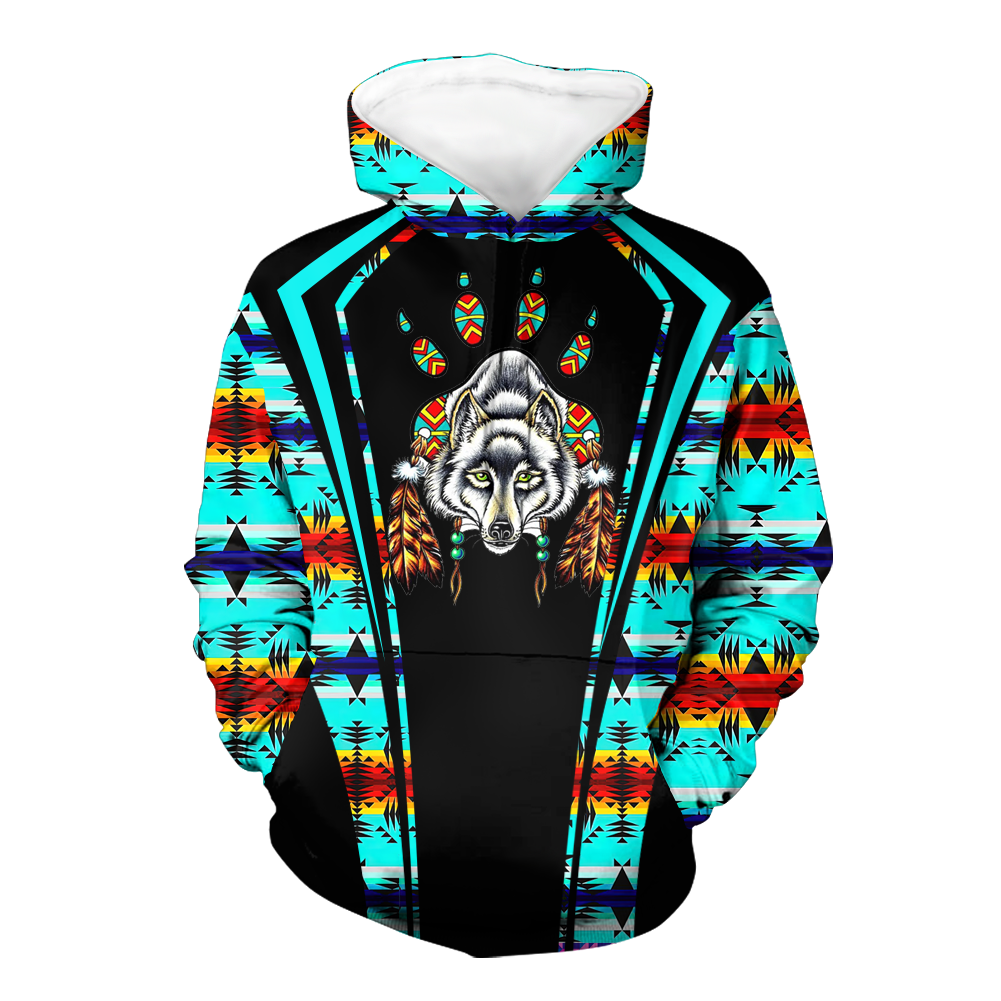 HD000596 Pattern Native Pride 3D Hoodie