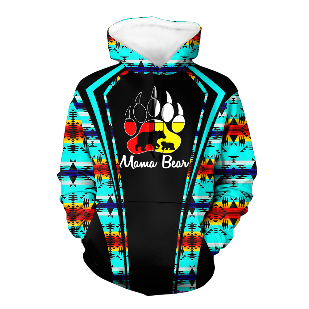 HD000591 Pattern Native Pride 3D Hoodie