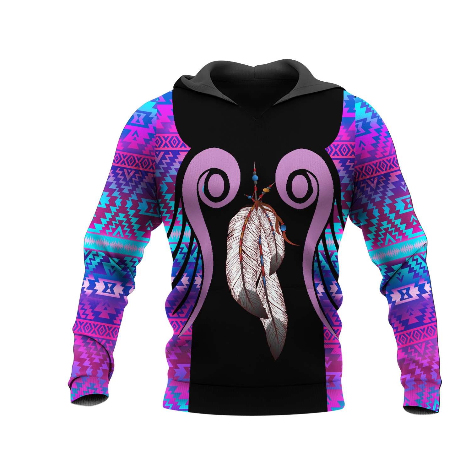 HD0012083 Pattern Native Pride 3D Hoodie