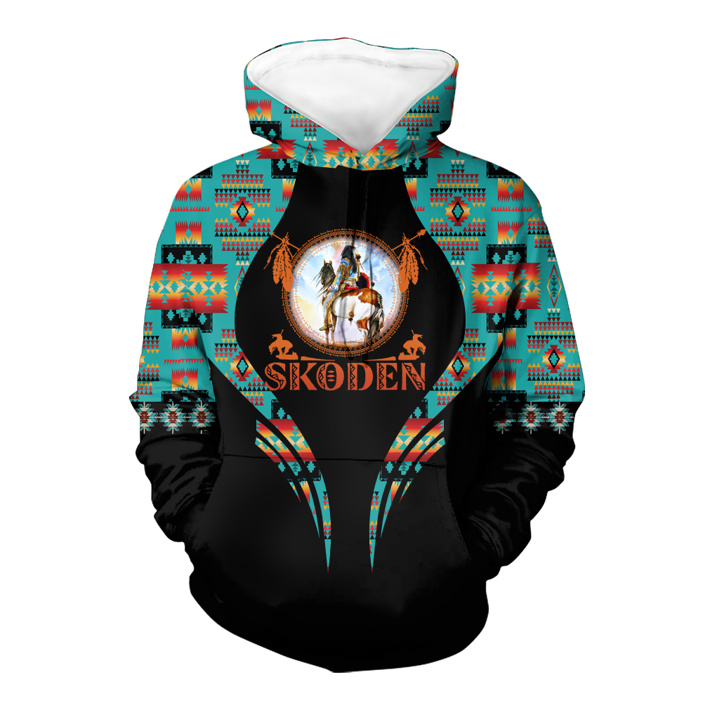 HD000603 Pattern Native Pride 3D Hoodie