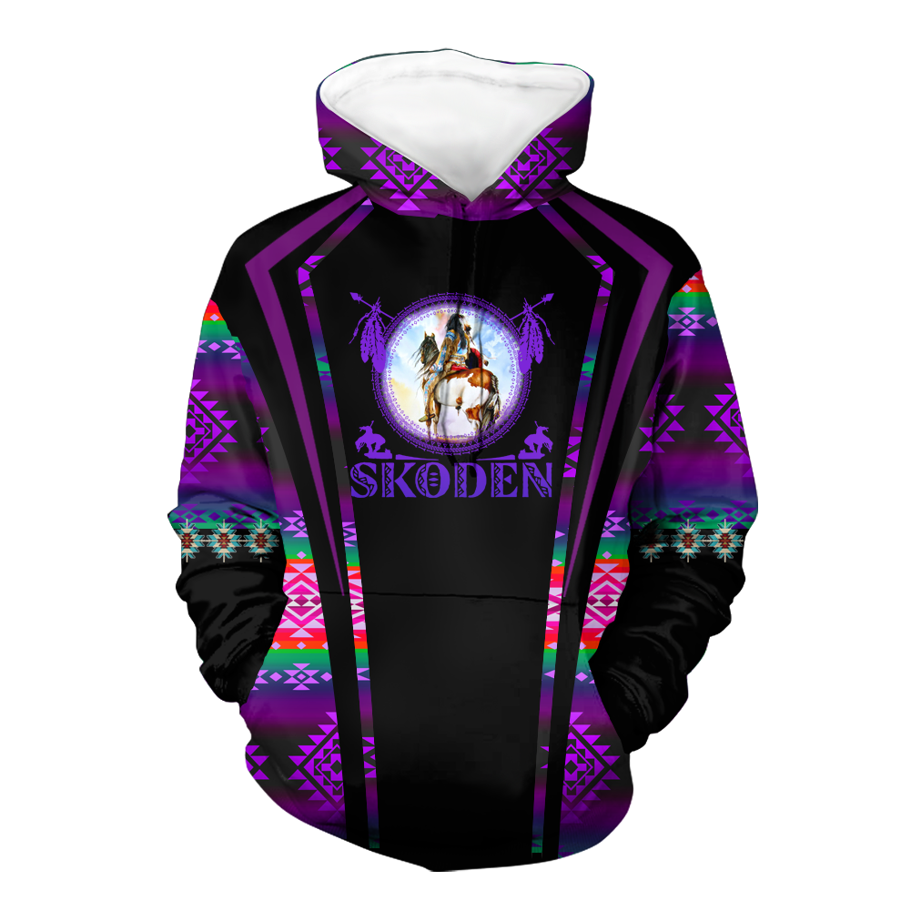 HD000602 Pattern Native Pride 3D Hoodie