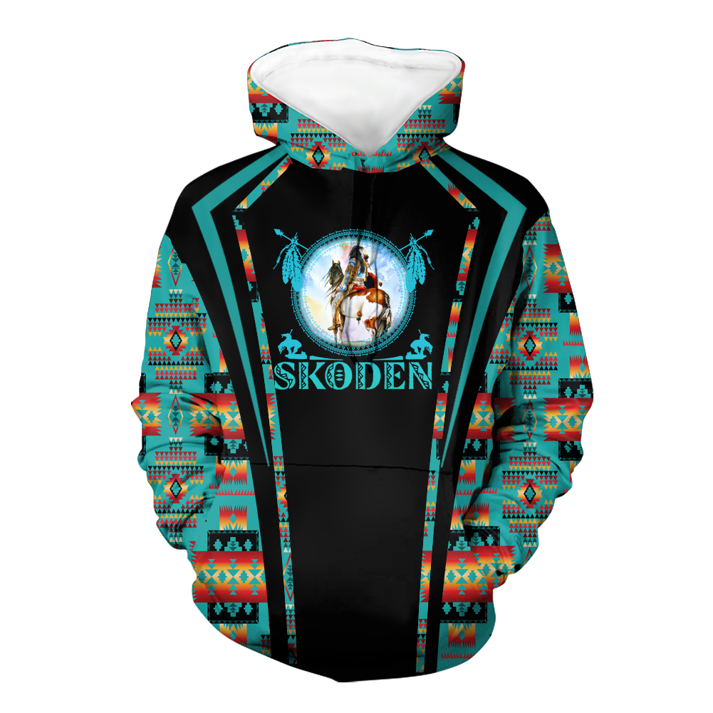 HD000600 Pattern Native Pride 3D Hoodie