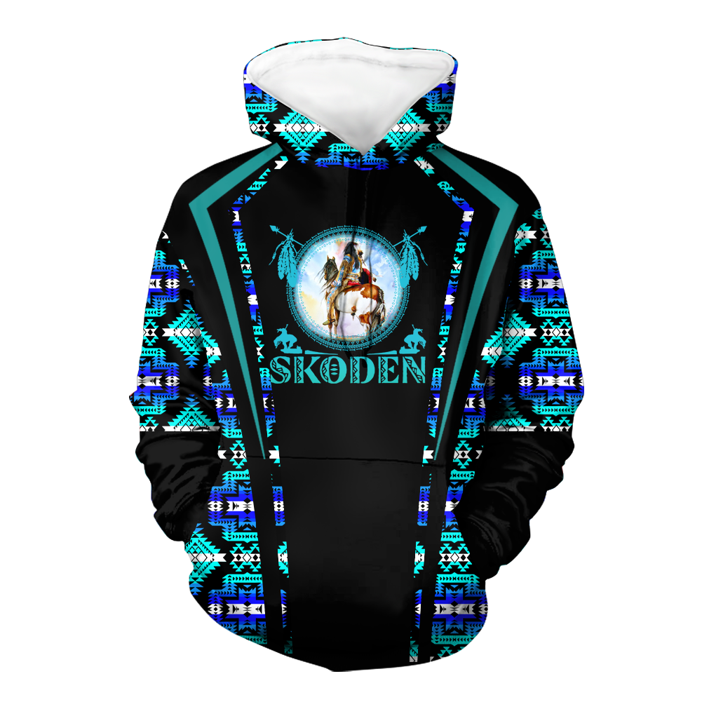 HD000599 Pattern Native Pride 3D Hoodie