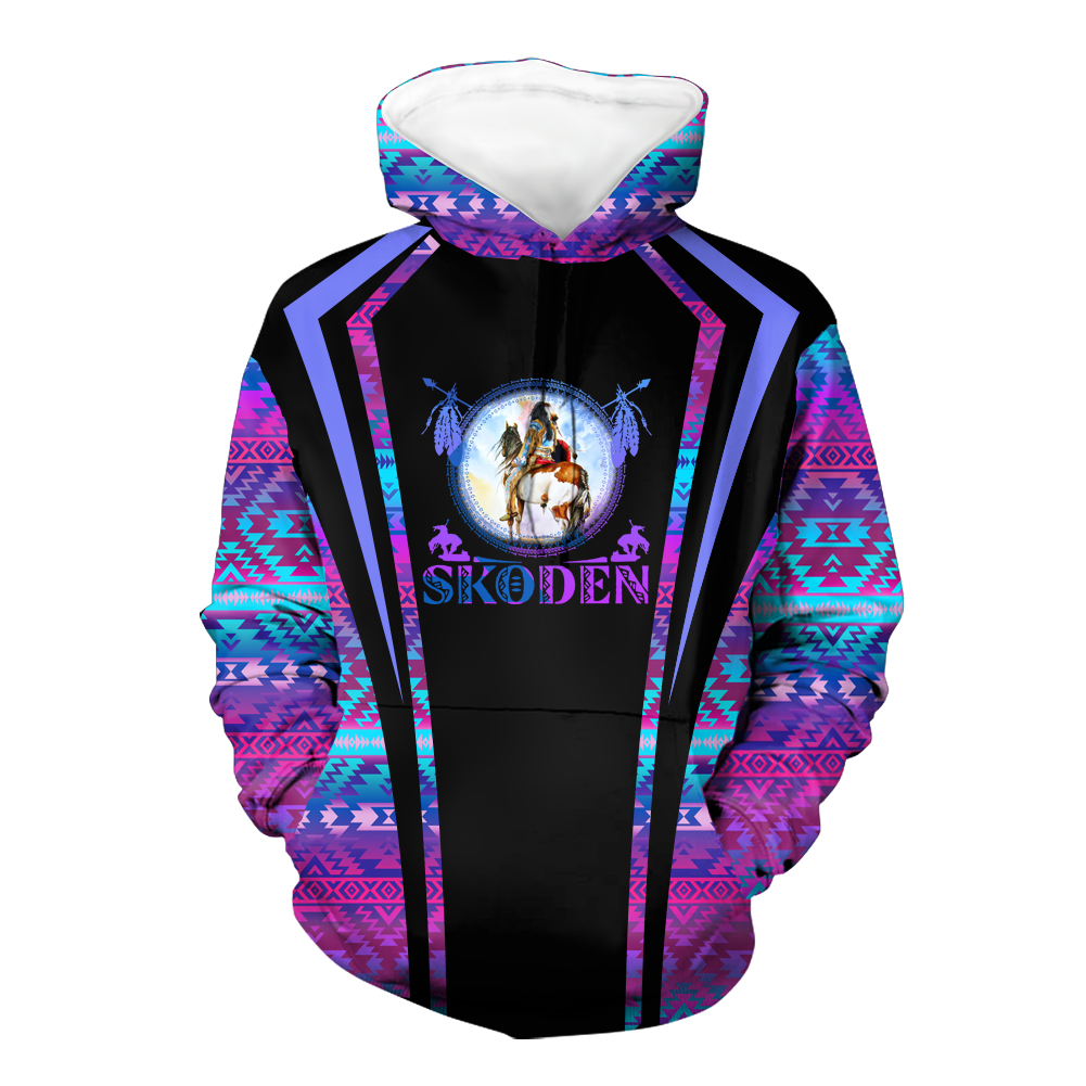 HD000604 Pattern Native Pride 3D Hoodie