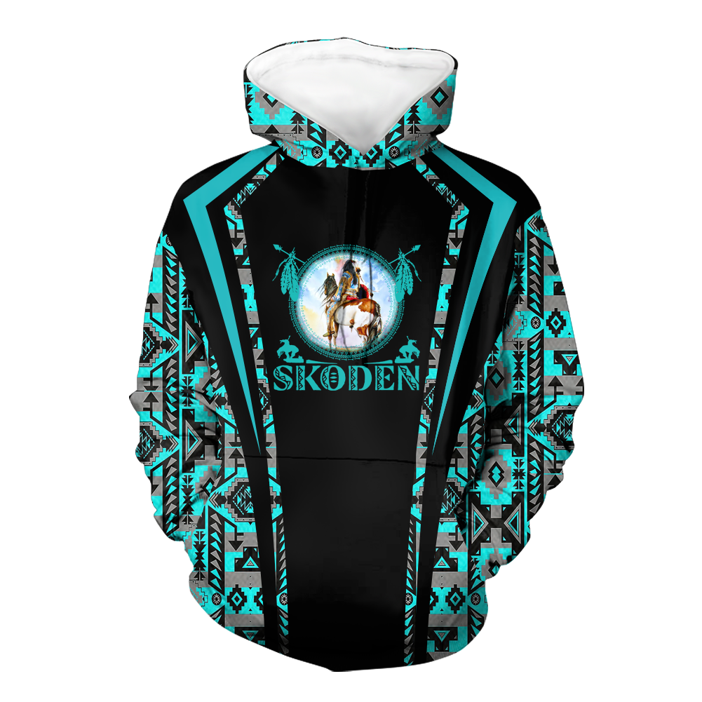 HD000605 Pattern Native Pride 3D Hoodie