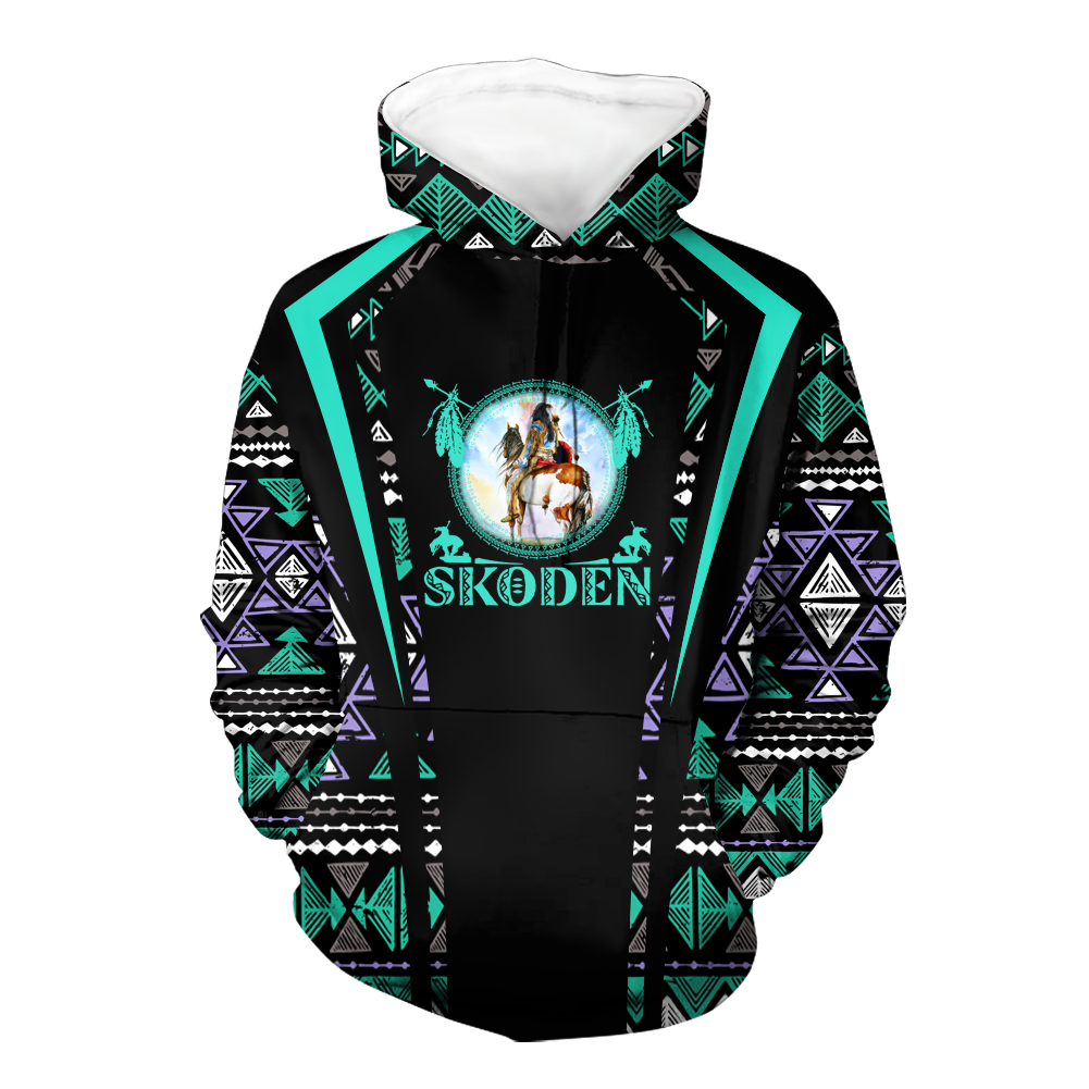 HD000607 Pattern Native Pride 3D Hoodie