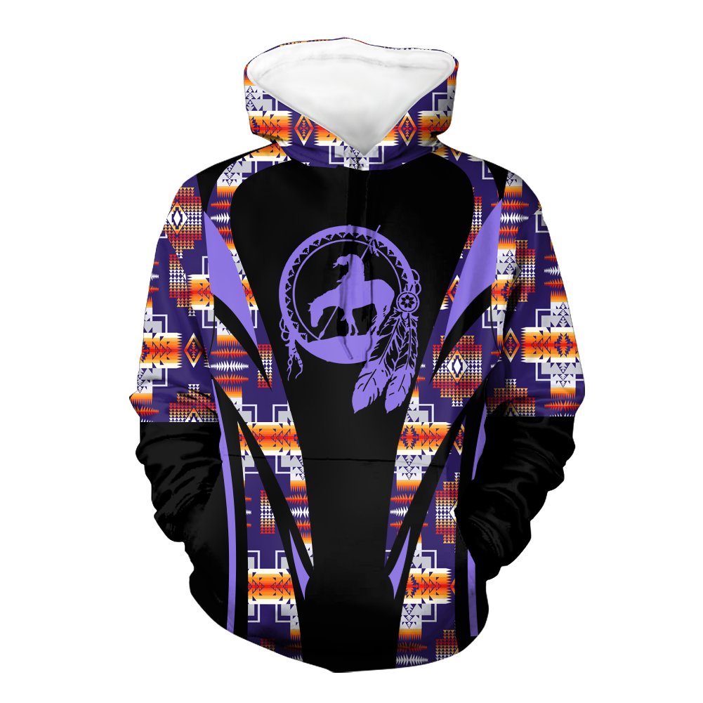 HD000626 Pattern Native Pride 3D Hoodie