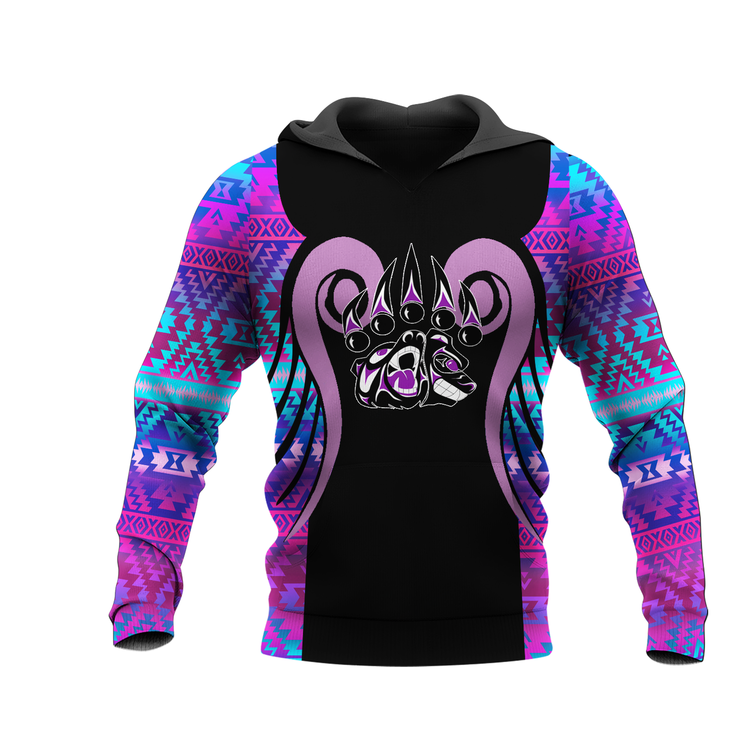 HD0012087 Pattern Native Pride 3D Hoodie