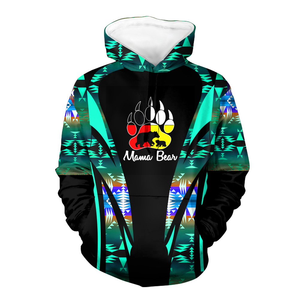 HD000628 Pattern Native Pride 3D Hoodie