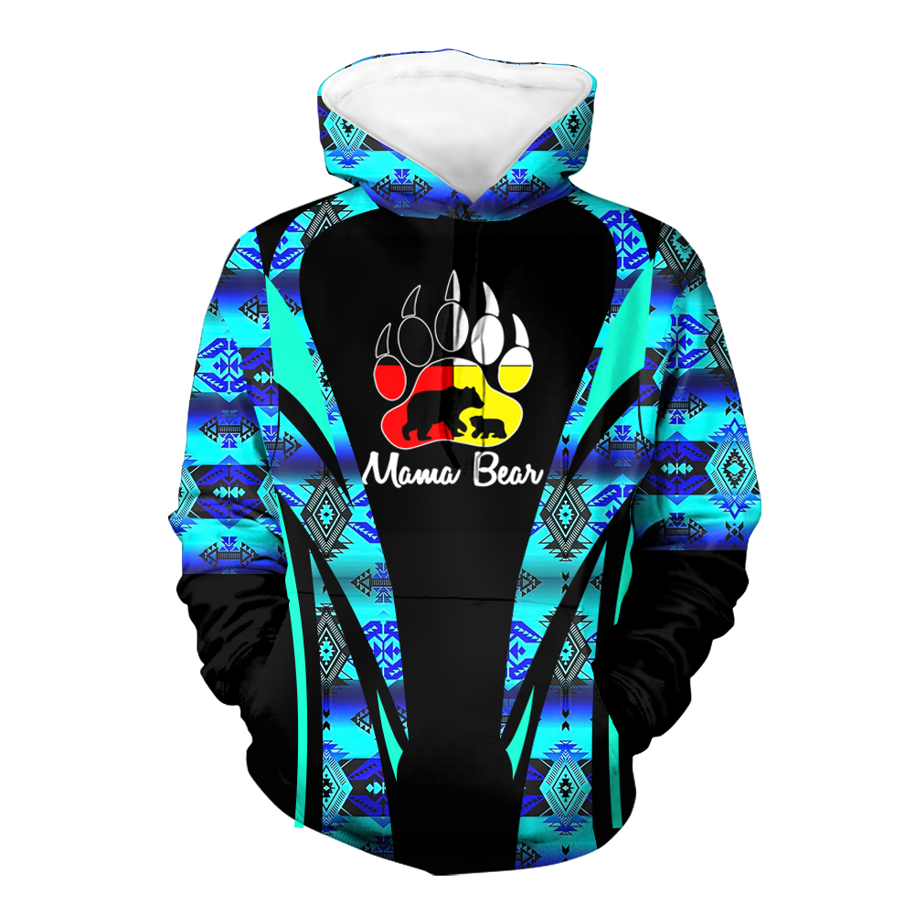 HD000635 Pattern Native Pride 3D Hoodie