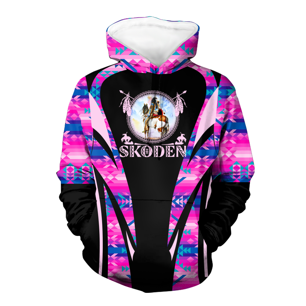 HD000642 Pattern Native Pride 3D Hoodie