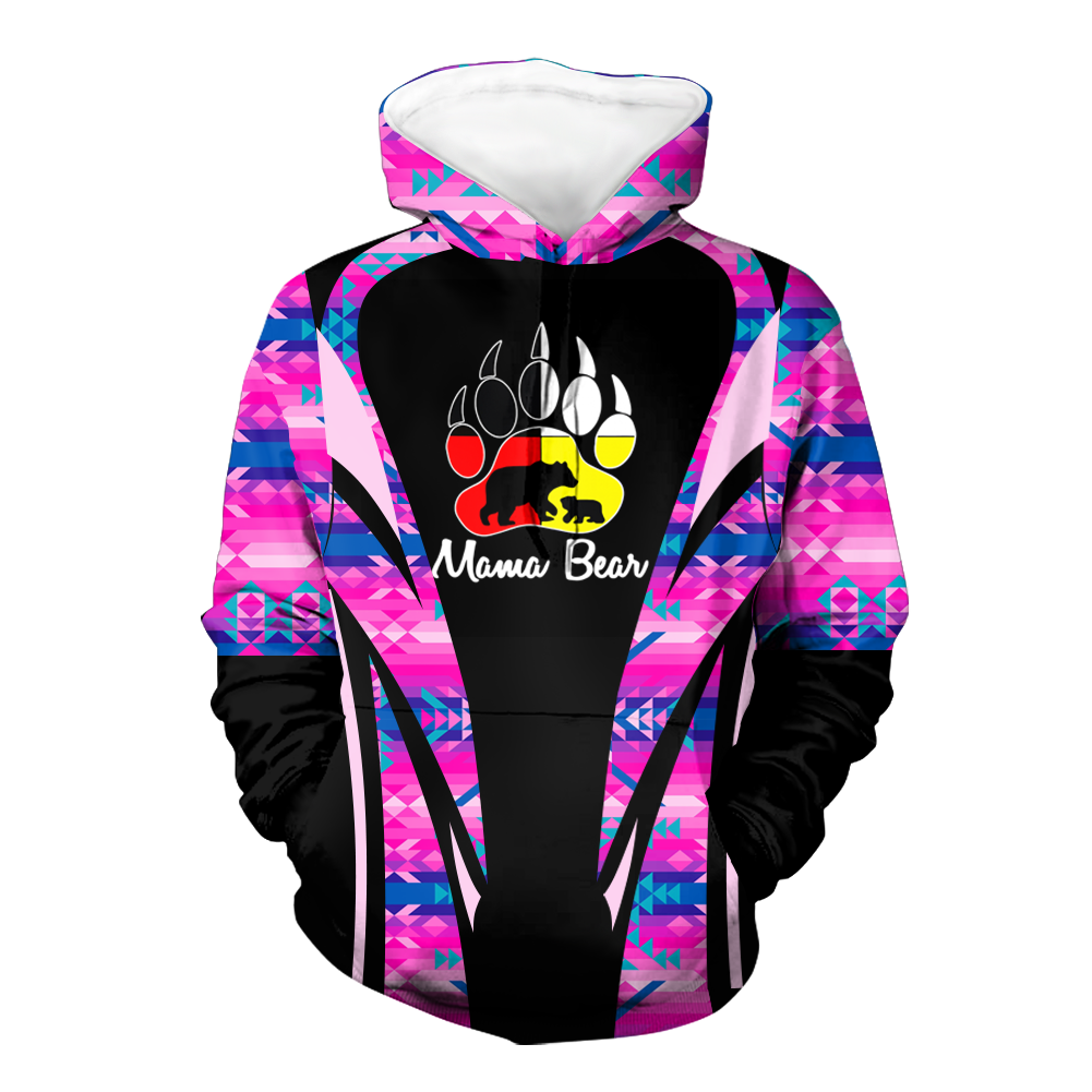 HD000645 Pattern Native Pride 3D Hoodie