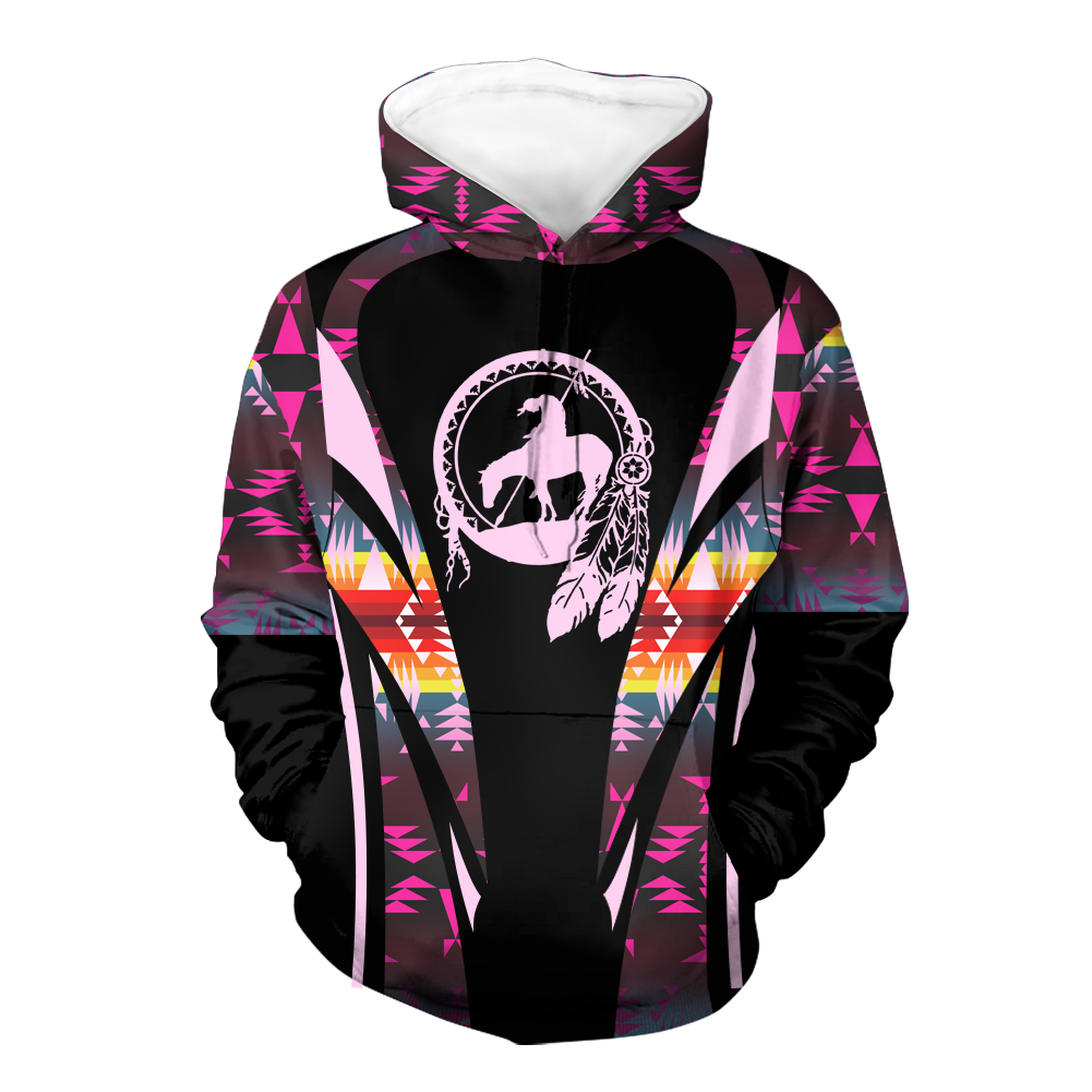 HD000648 Pattern Native Pride 3D Hoodie