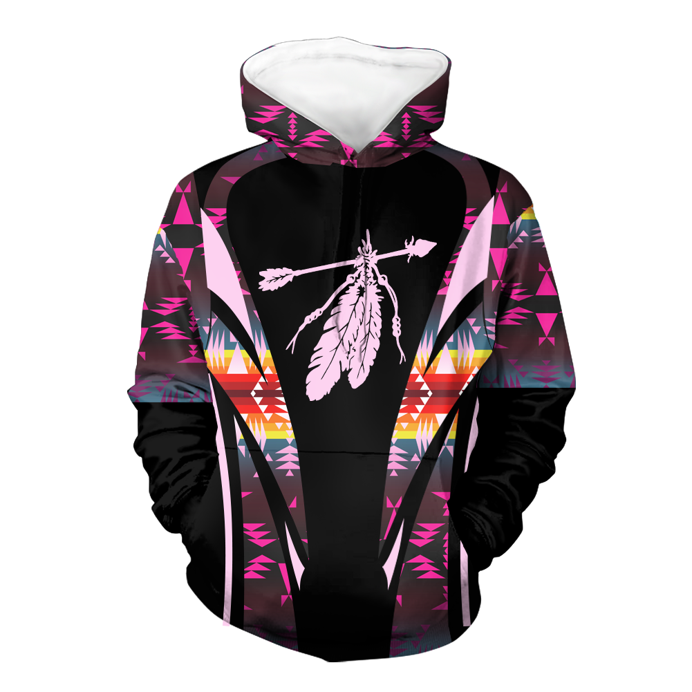 HD000649 Pattern Native Pride 3D Hoodie