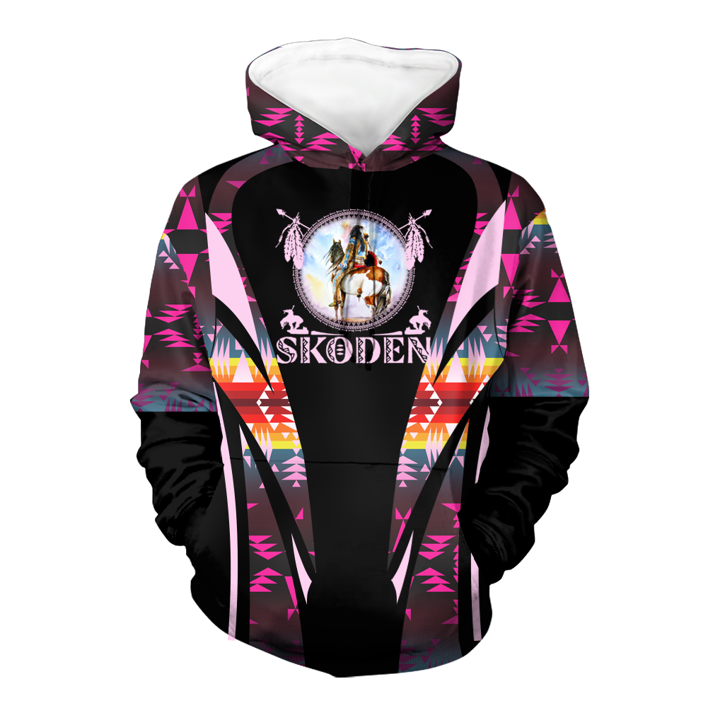 HD000650 Pattern Native Pride 3D Hoodie