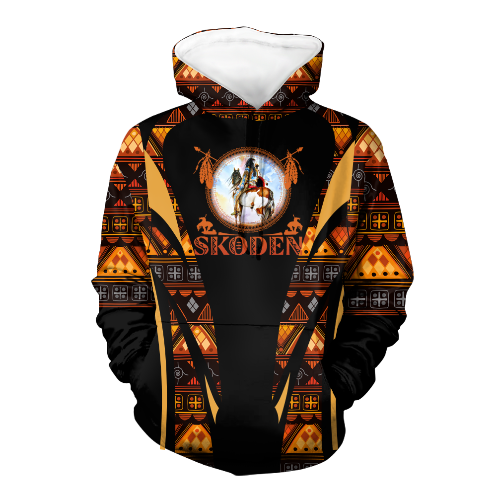 HD000651 Pattern Native Pride 3D Hoodie