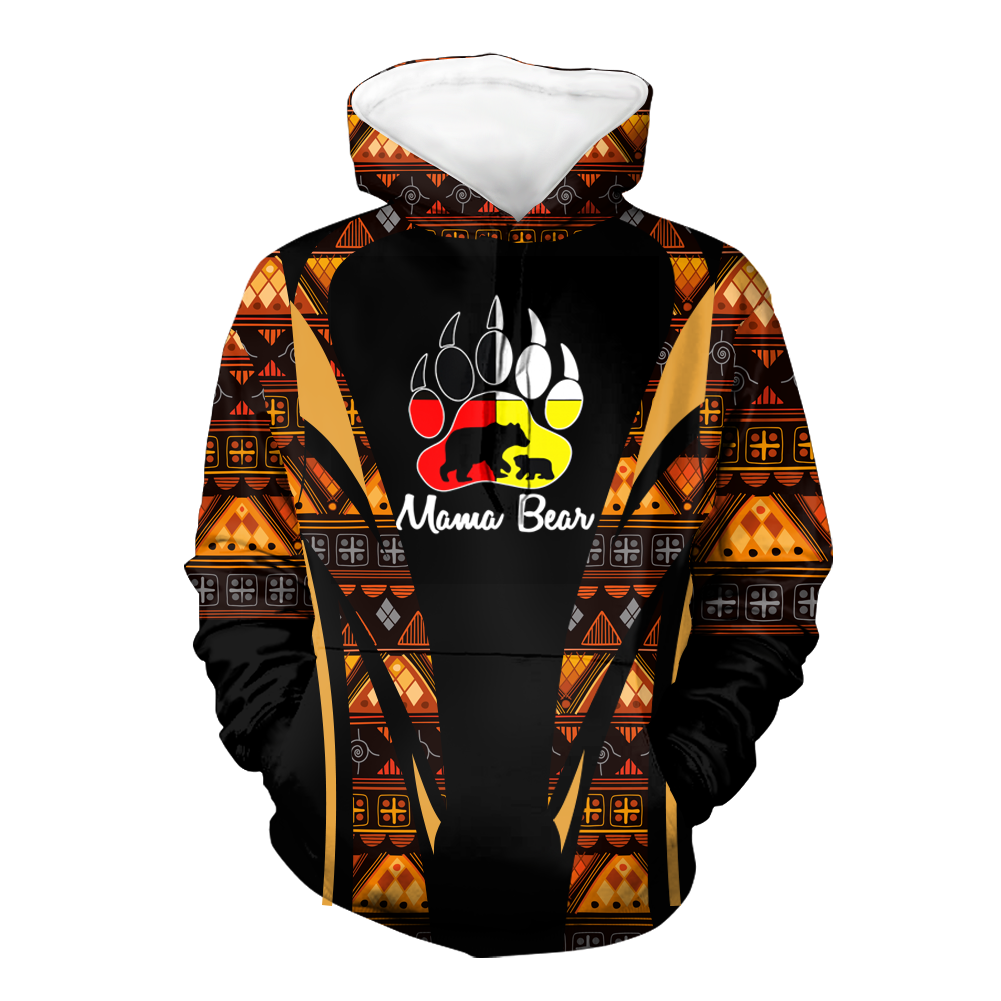HD000653 Pattern Native Pride 3D Hoodie