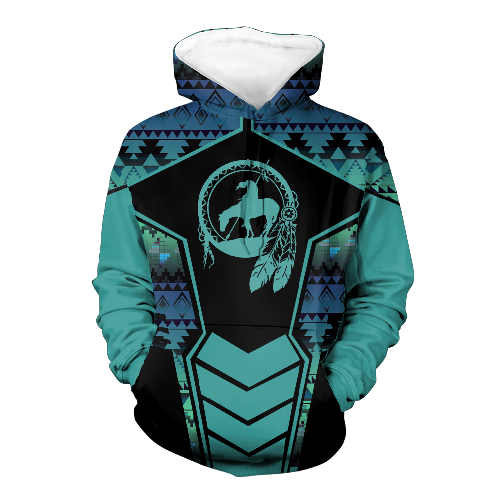 HD000658 Pattern Native Pride 3D Hoodie