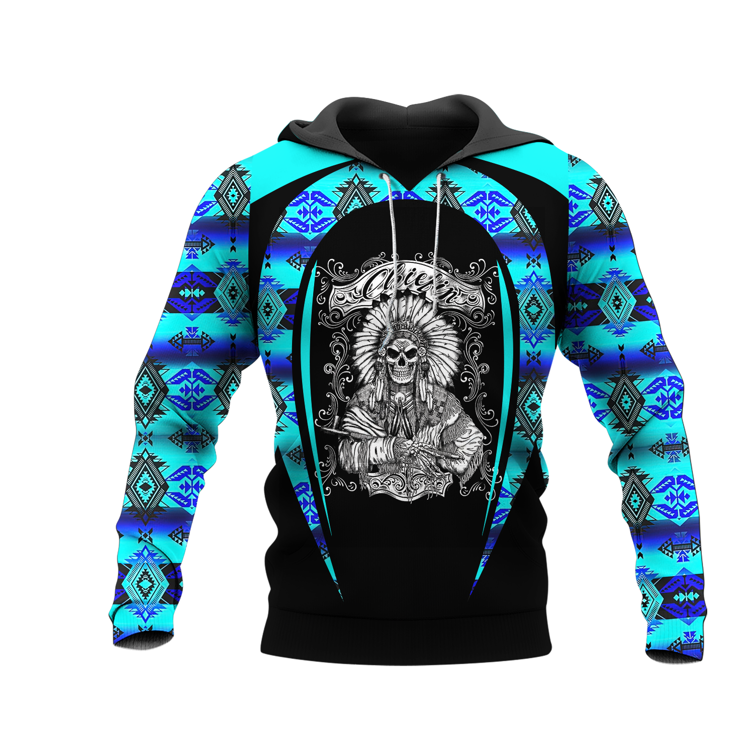 HD000735 Pattern Native Pride 3D Hoodie