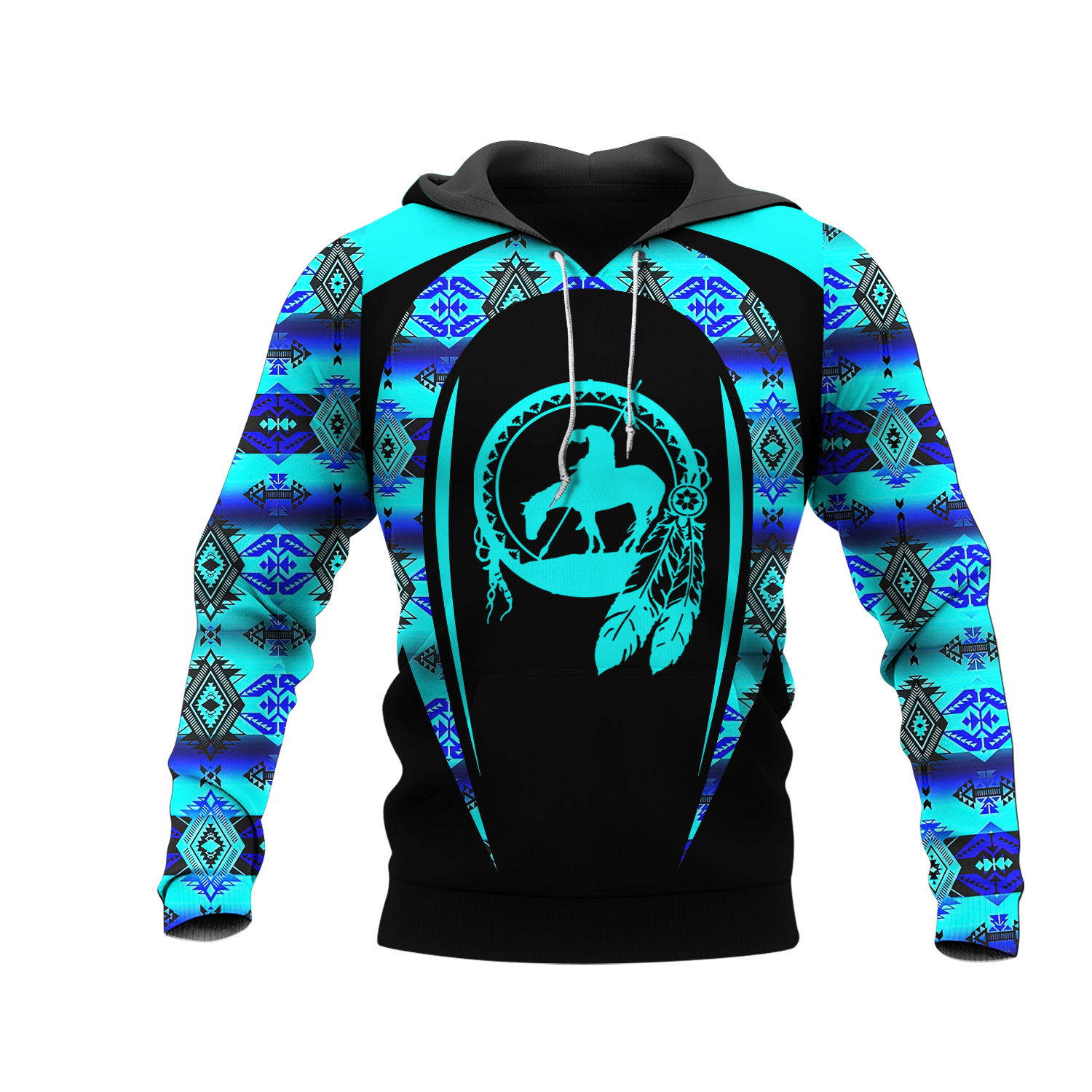 HD000737 Pattern Native Pride 3D Hoodie