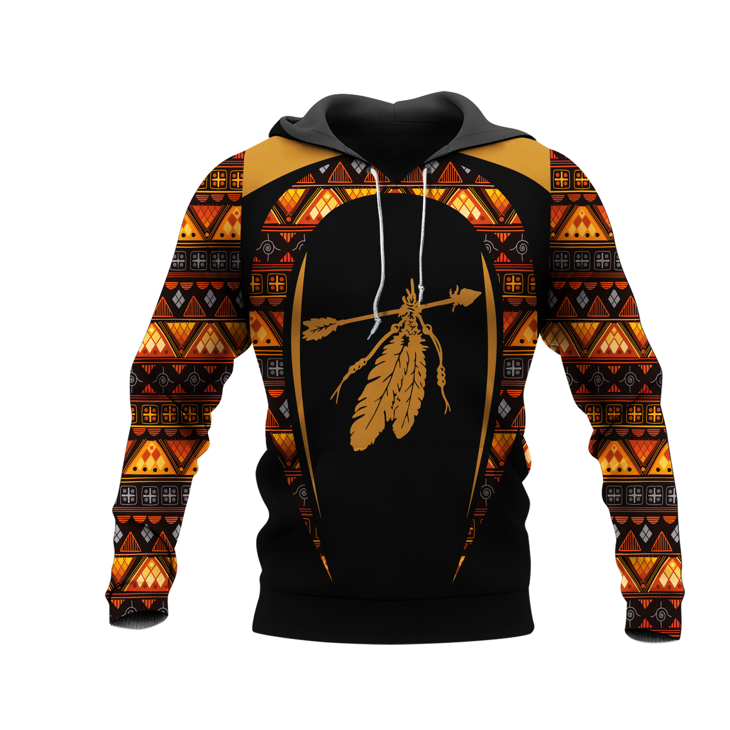 HD000739 Pattern Native Pride 3D Hoodie