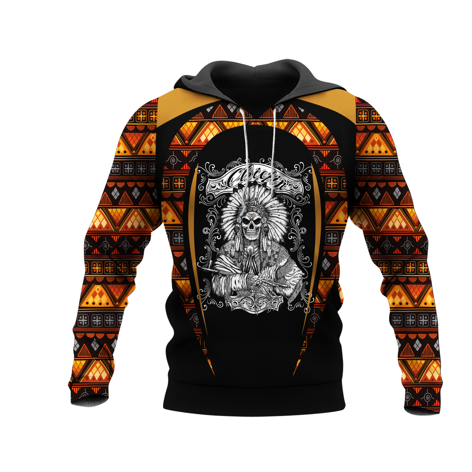 HD000742 Pattern Native Pride 3D Hoodie