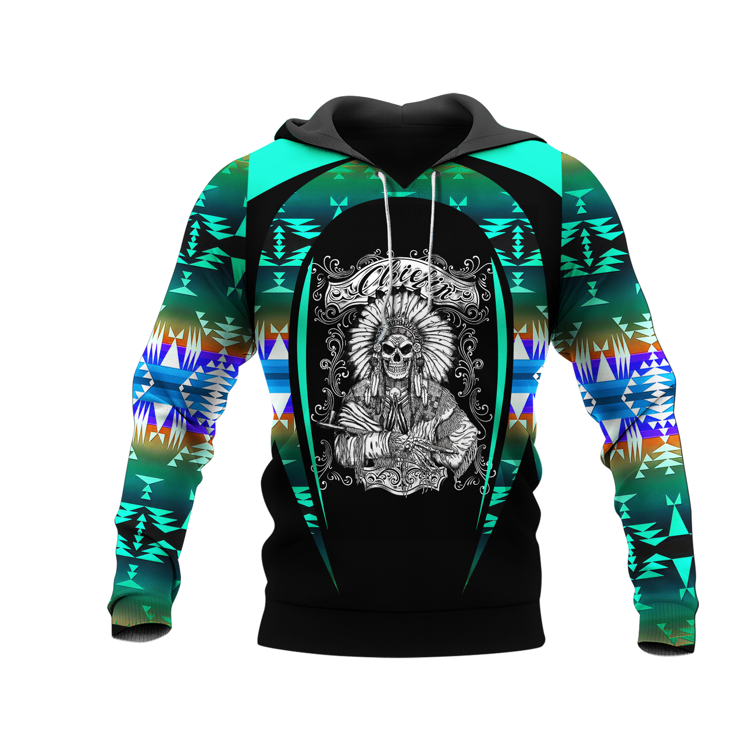HD000743 Pattern Native Pride 3D Hoodie