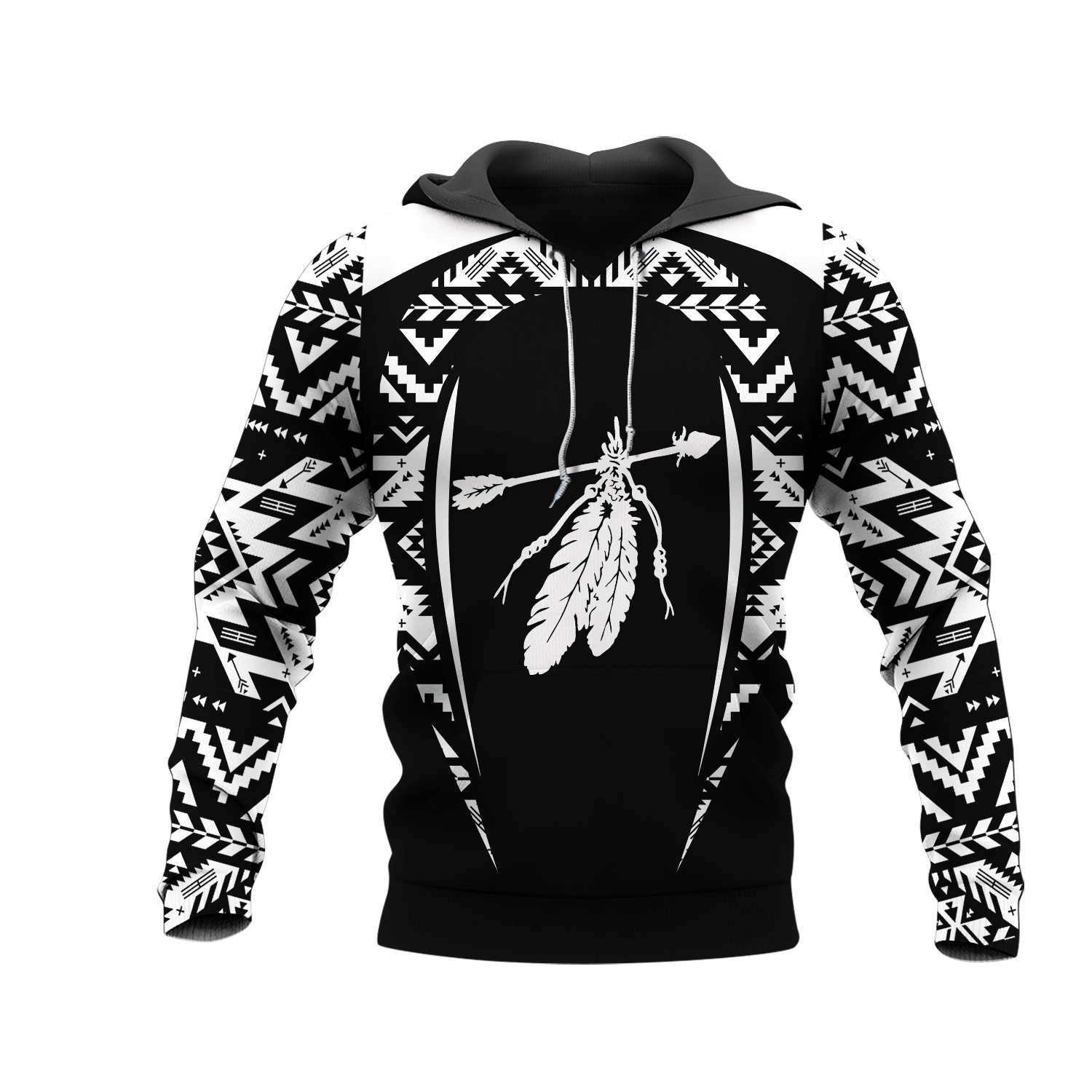 HD000747 Pattern Native Pride 3D Hoodie