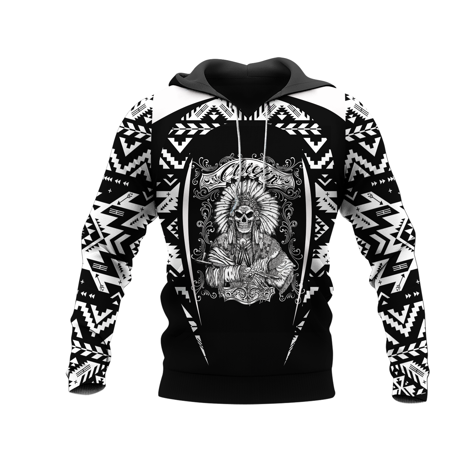 HD000749 Pattern Native Pride 3D Hoodie
