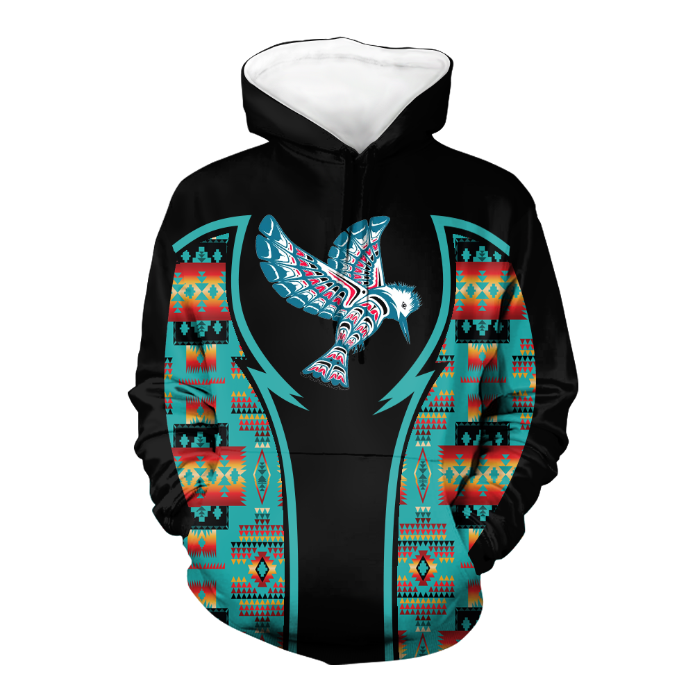 HD000781 Pattern Native Pride 3D Hoodie