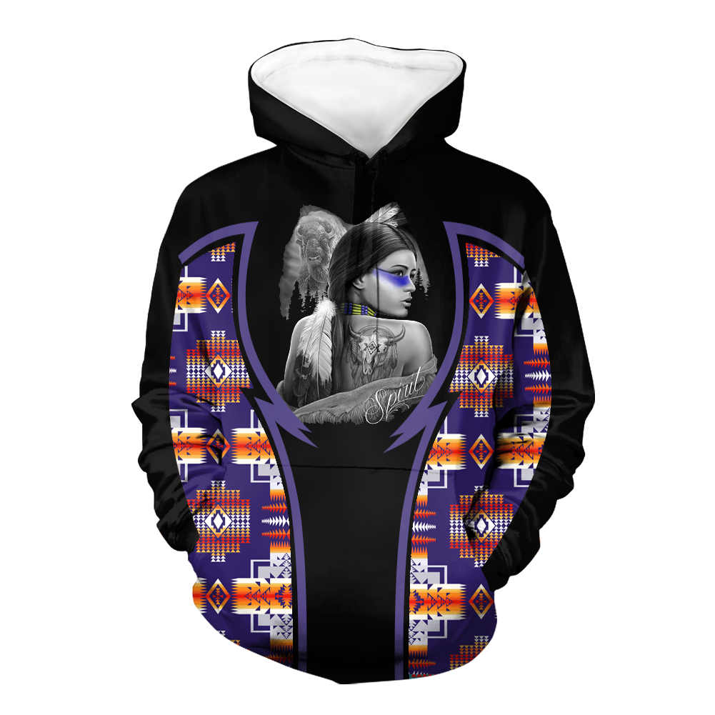 HD000788 Pattern Native Pride 3D Hoodie