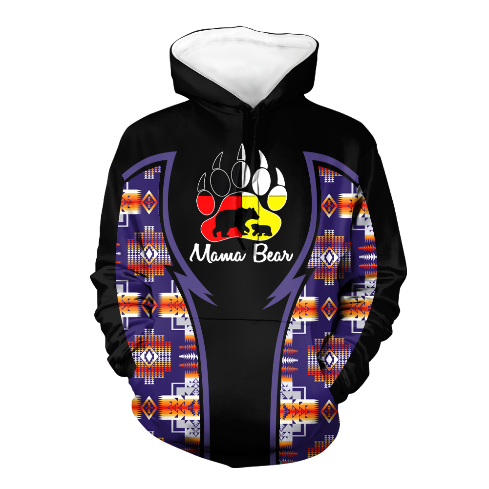HD000789 Pattern Native Pride 3D Hoodie