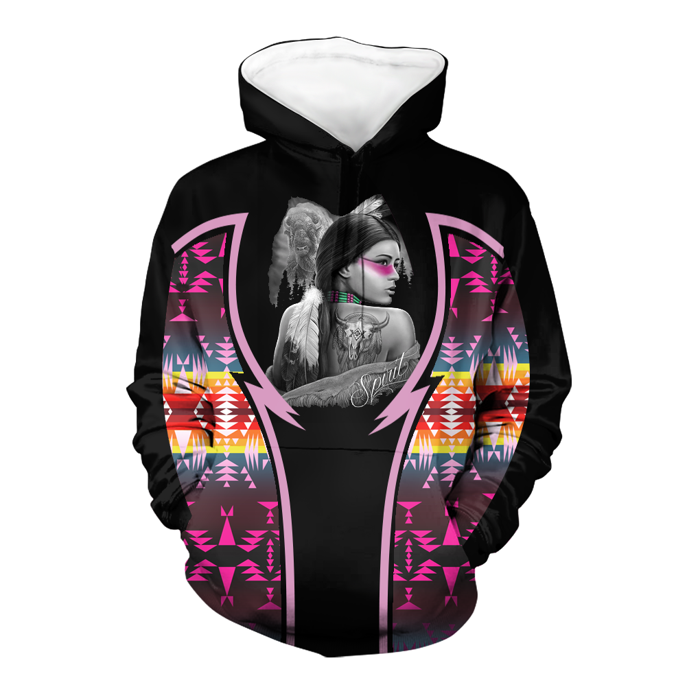 HD000791 Pattern Native Pride 3D Hoodie