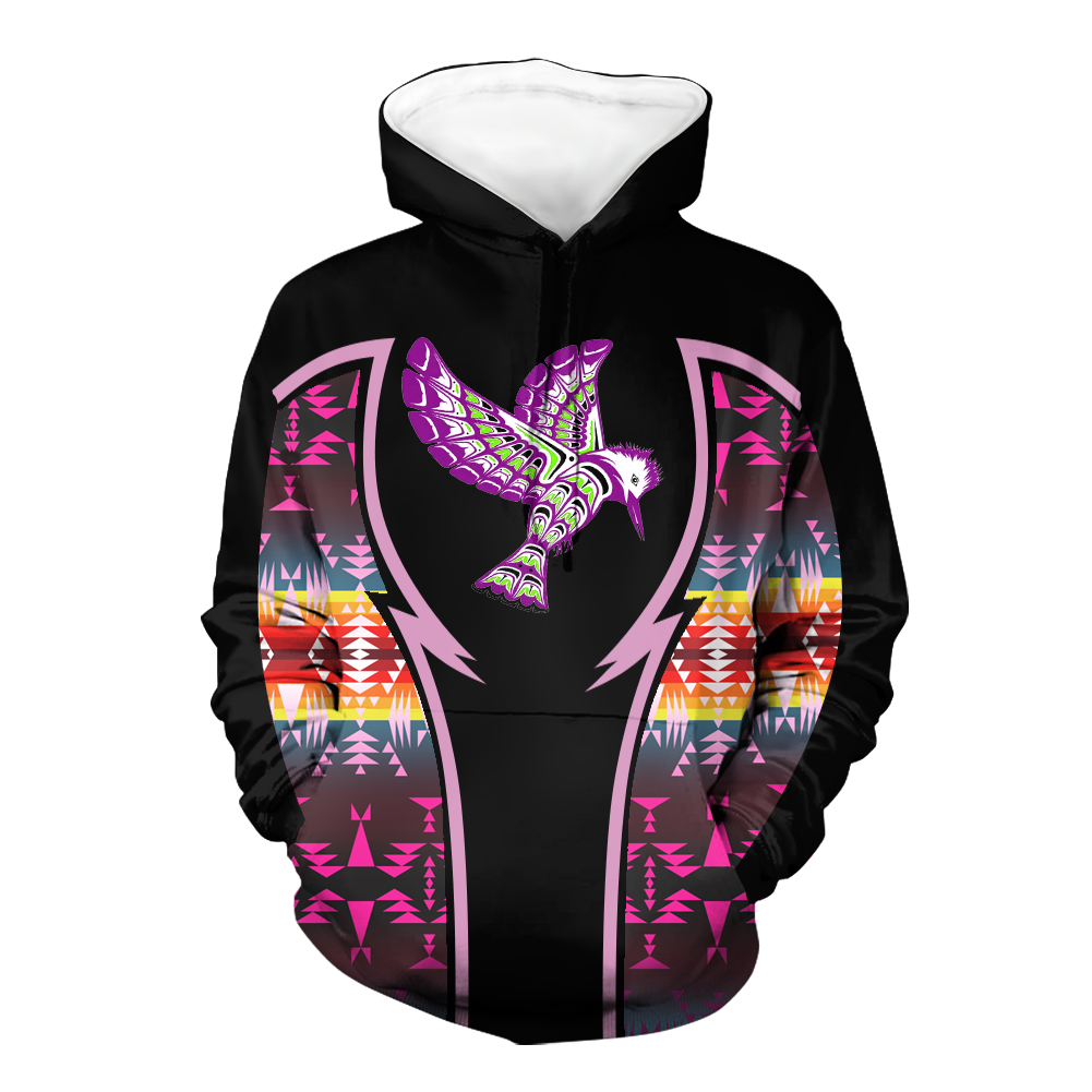 HD000794 Pattern Native Pride 3D Hoodie