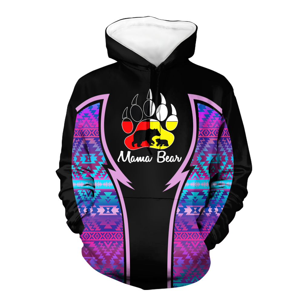 HD000801 Pattern Native Pride 3D Hoodie
