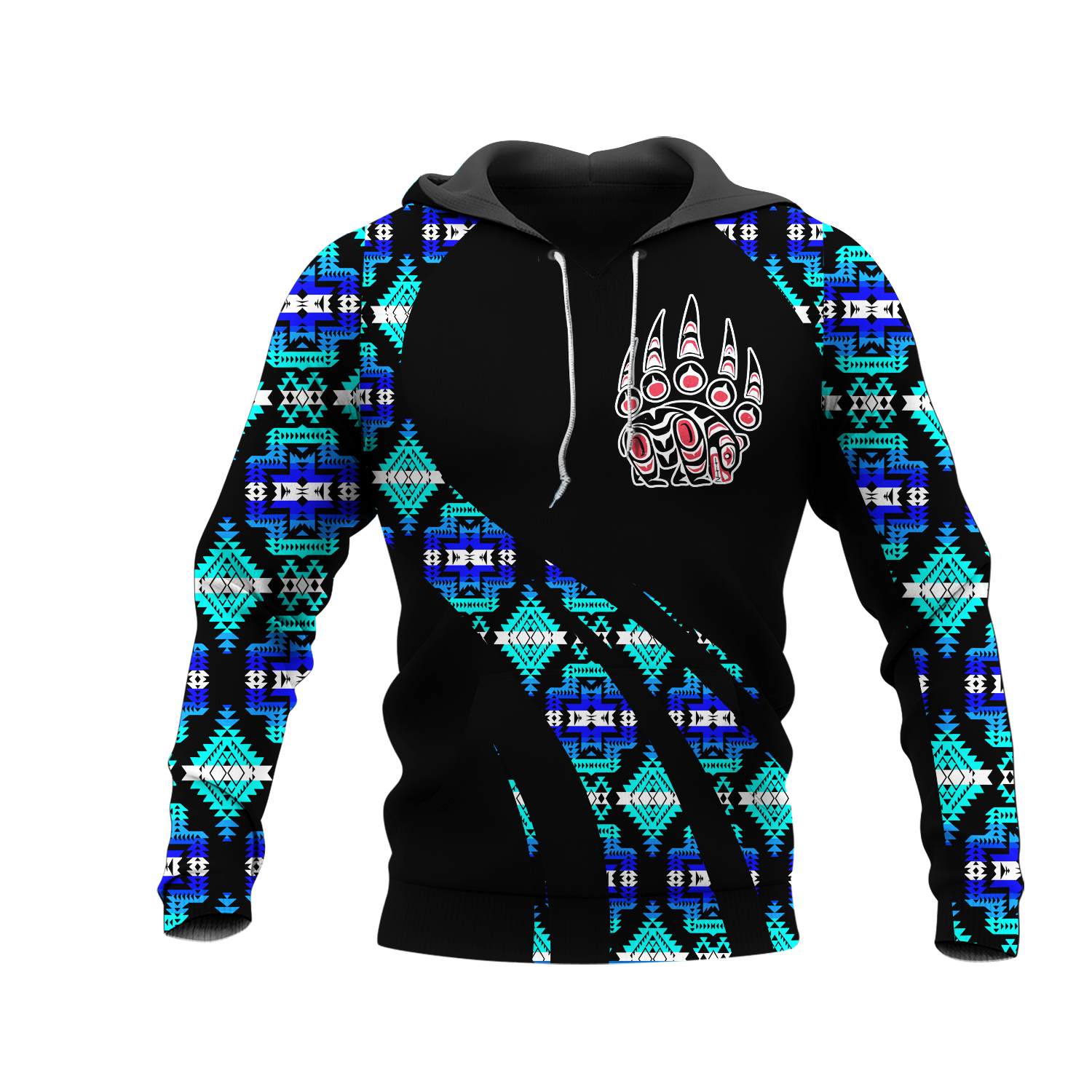 HD000960 Pattern Native Pride 3D Hoodie