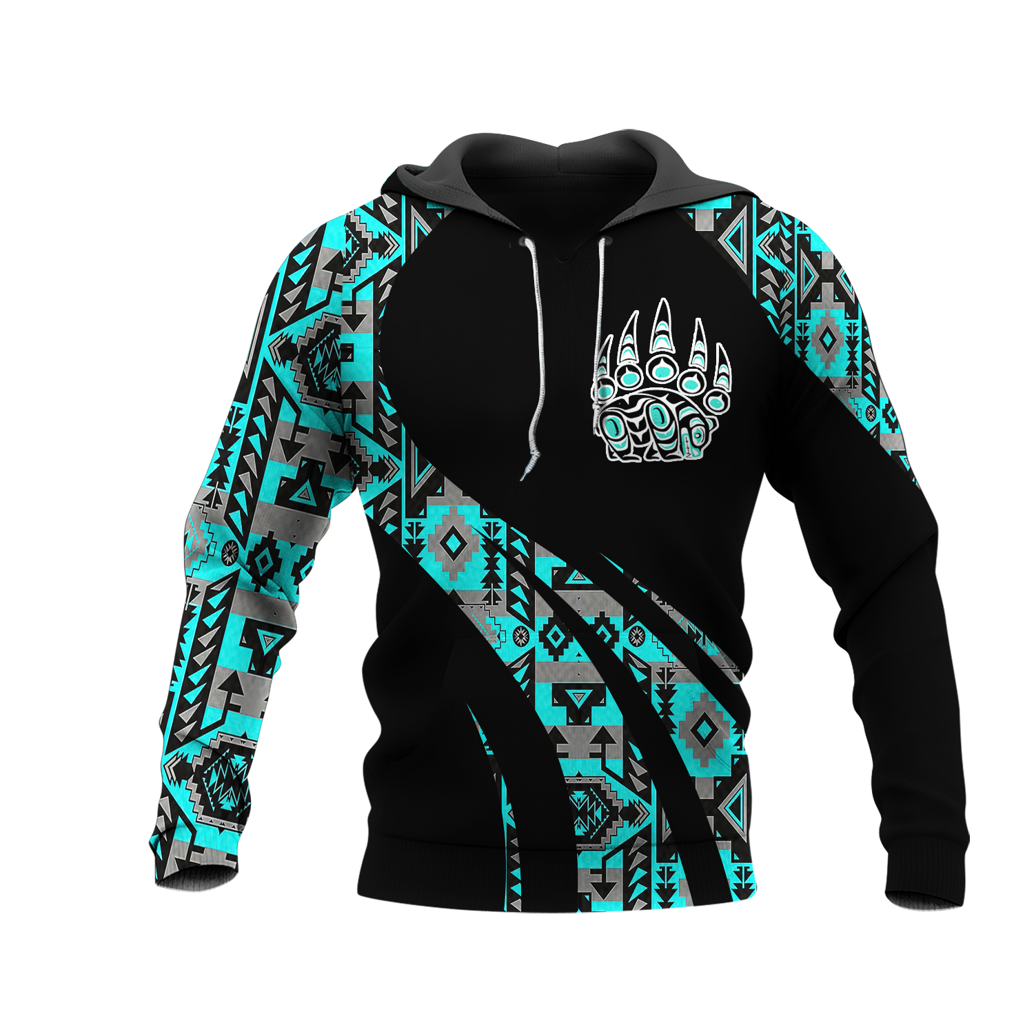 HD000840 Pattern Native Pride 3D Hoodie